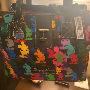 Rare Disney Dooney and Bourke Mickey Mouse Tote